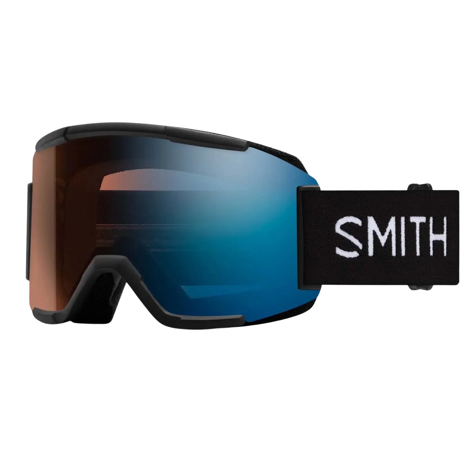Smith Squad Goggle Eyewear - Goggles Smith Optics Black | ChromaPop Pro Photochromic Blue Mirror