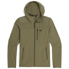 Outdoor Research M Ferrosi DuraPrint Hoodie Winter Apparel - Winter Apparel Mens Softshell Top Outdoor Research Small Ranger Green