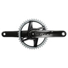 SRAM Force 1 AXS Wide Crankset - 172.5mm, 12-Speed, 40t, 8-Bolt Direct Mount, DUB Spindle Interface, Gloss Natural Carbon, D1 Cycling Parts - Crank SRAM