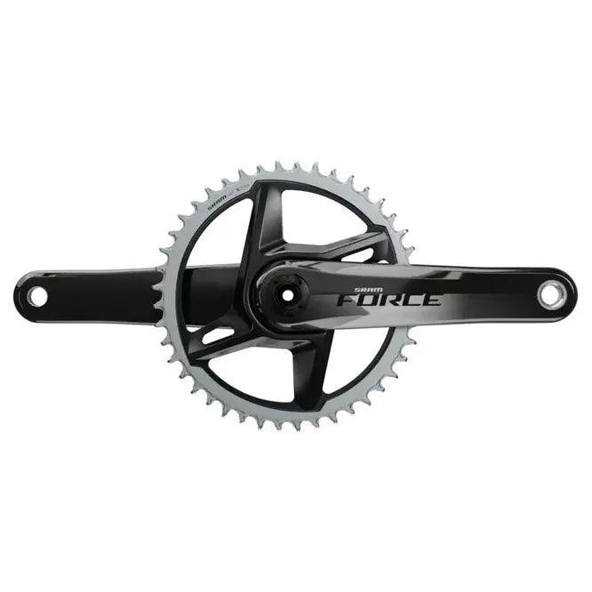 SRAM Force 1 AXS Wide Crankset - 172.5mm, 12-Speed, 40t, 8-Bolt Direct Mount, DUB Spindle Interface, Gloss Natural Carbon, D1 Cycling Parts - Crank SRAM