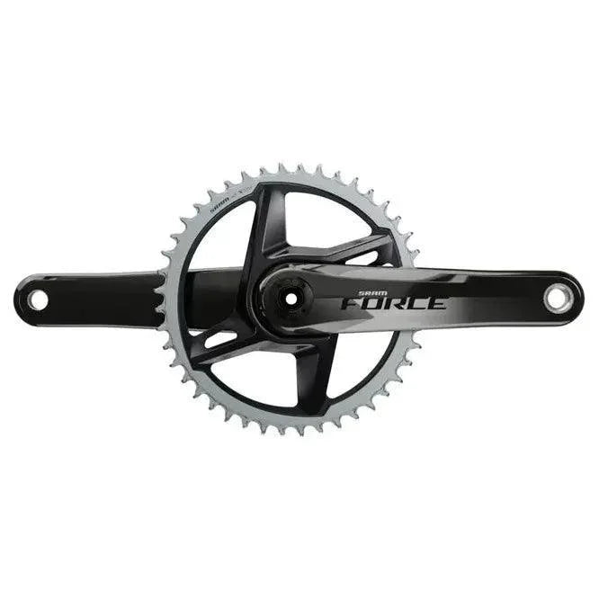 SRAM Force 1 AXS Wide Crankset - 172.5mm, 12-Speed, 40t, 8-Bolt Direct Mount, DUB Spindle Interface, Gloss Natural Carbon, D1 Cycling Parts - Crank SRAM