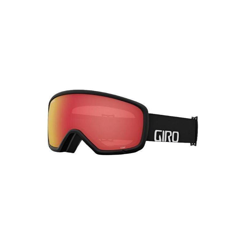 Giro Stomp Kid's Goggle Eyewear - Goggles Giro Black Wordmark/Amber Scarlet