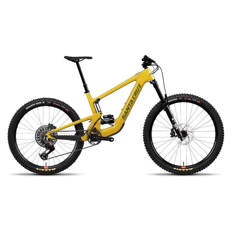 Santa Cruz Heckler SL 1.1 MX 90-Kit Bicycle - E-Bikes - Mountain Santa Cruz Bicycles Large Gloss Mustard Yellow