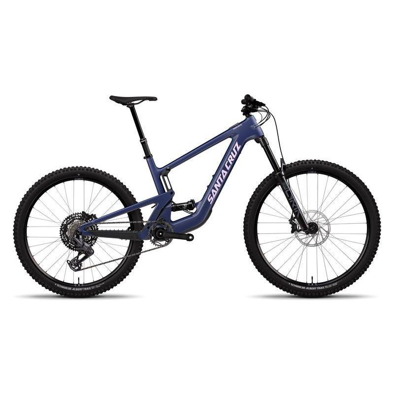 Santa Cruz Heckler SL 1.1 MX 70-Kit Bicycle - E-Bikes - Mountain Santa Cruz Bicycles Large Matte Dark Blue