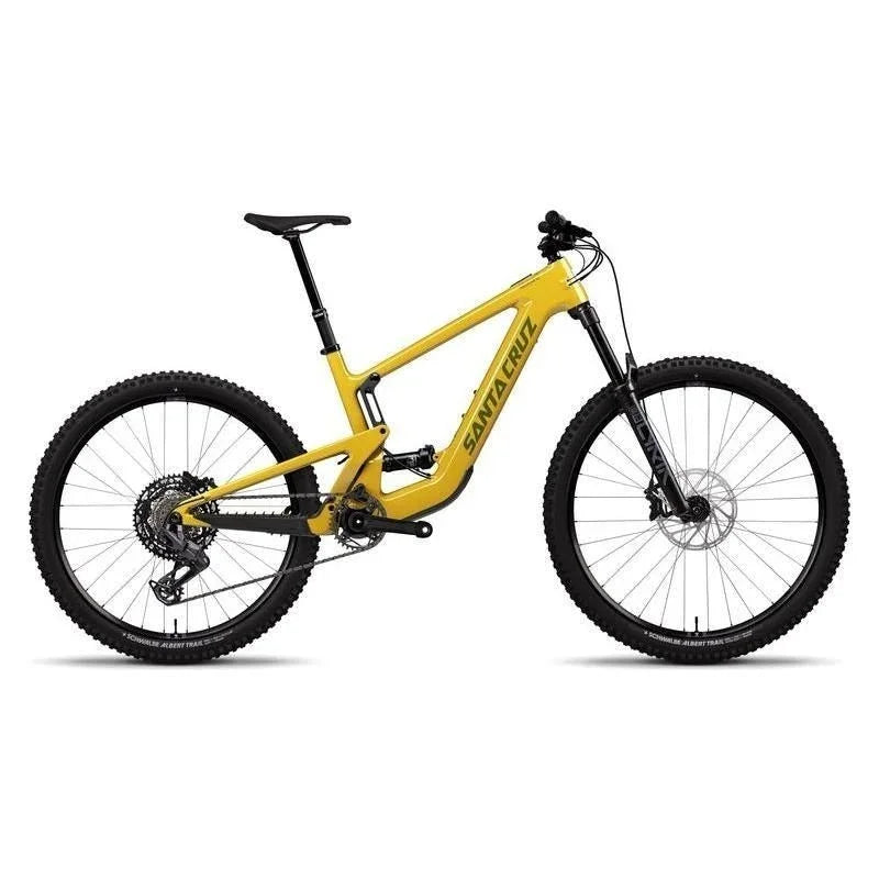 Santa Cruz Heckler SL 1.1 MX 70-Kit Bicycle - E-Bikes - Mountain - Full Suspension Santa Cruz Bicycles Large Gloss Mustard Yellow