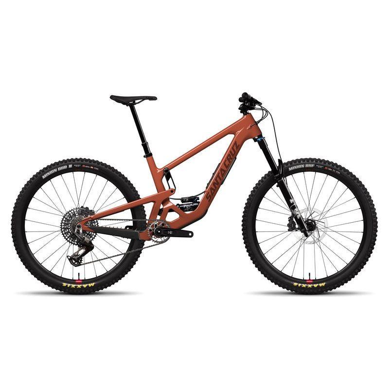 Santa Cruz Hightower 4 C 29 90-Kit Bicycle - Mountain - Trail Santa Cruz Bicycles Large Gloss Brick Red