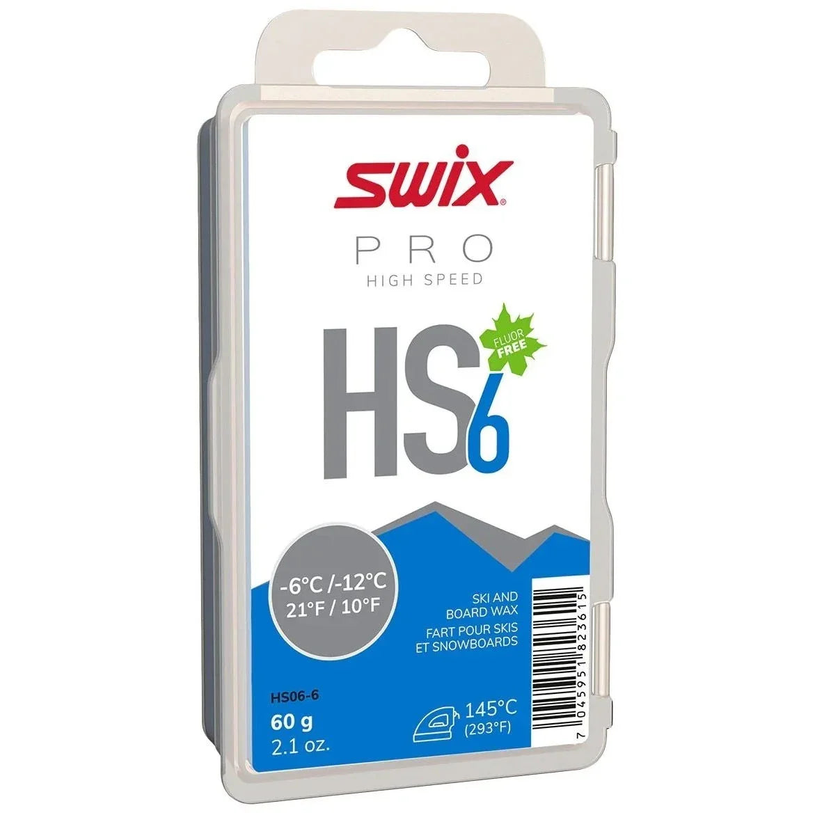 Swix HS6 Blue -6 C / -12 C 60g Winter Accessories - Tuning Supplies Swix