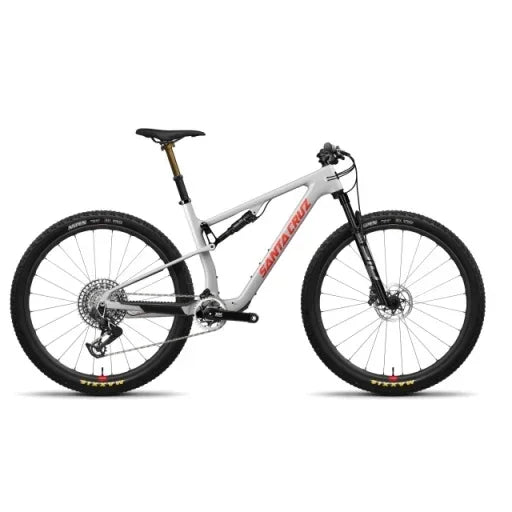 Santa Cruz Blur C GX AXS-Kit Trail Bicycle - Mountain - XC Santa Cruz Bicycles Small Silver