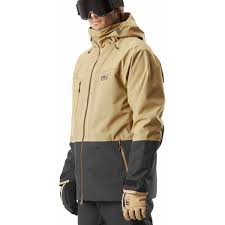 Picture M Track Jacket Winter Apparel - Winter Apparel Mens Hardshell Top Picture Organic Clothing
