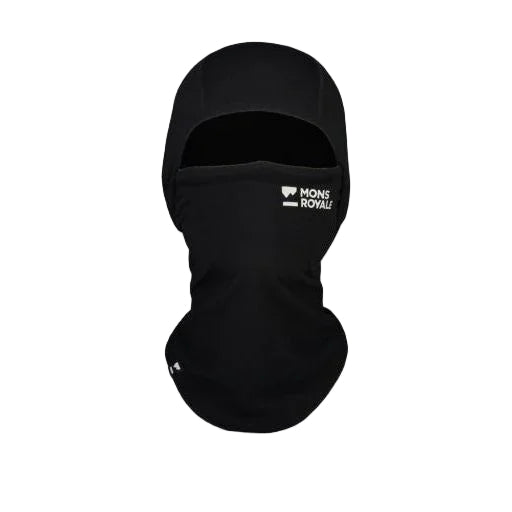 Mons Royale Santa Rosa Merino Balaclava Winter Apparel - Hats and Beanies Mons Royale S/M Black
