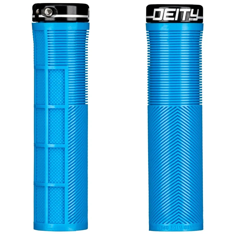 Deity Knuckleduster Grips Cycling Parts - Grips-Bar Tape Deity Components Blue