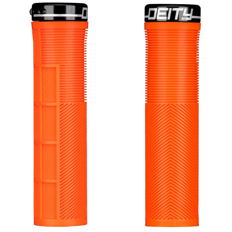 Deity Knuckleduster Grips Cycling Parts - Grips-Bar Tape Deity Components Orange