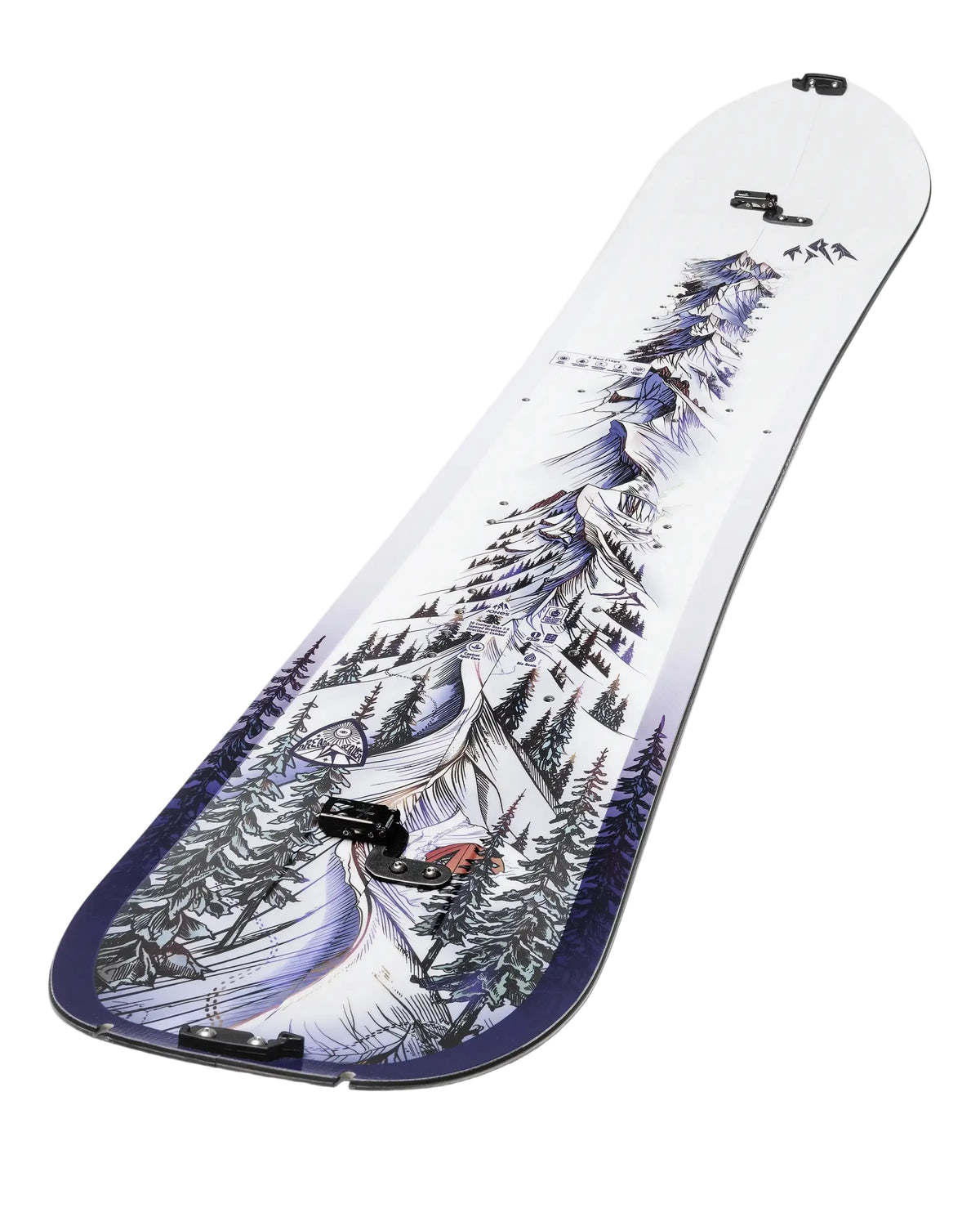 Jones Women's Dream Weaver 2.0 Splitboard — angled view