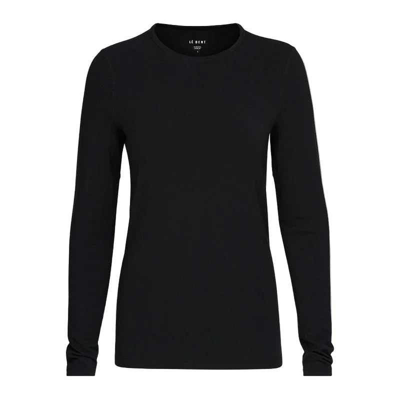 Le Bent W 260 Midweight Crew Winter Apparel - Winter Apparel Womens Base Layer Top Le Bent XS Black