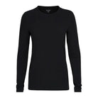 Le Bent W 260 Midweight Crew Winter Apparel - Winter Apparel Womens Base Layer Top Le Bent XSmall Black