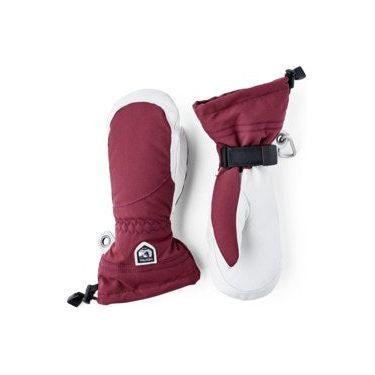 Guanti Da Sci Bambino Army Leather Heli Ski Jr. – Impermeabili, Antivento, Caldi, Colore Fuchsia, Taglia 6