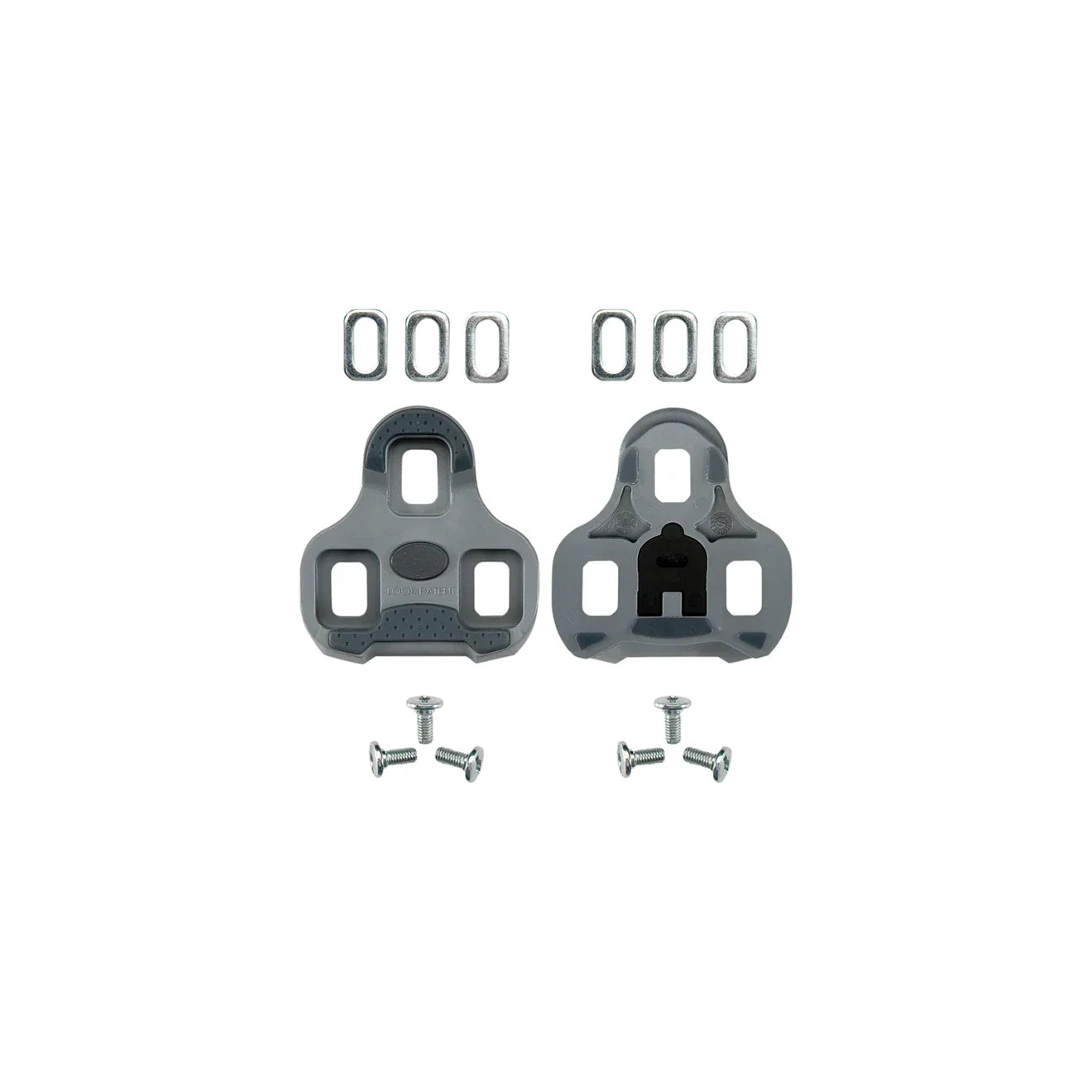 LOOK KEO GRIP Cleat - 4.5 Degree Float, Gray Cycling Parts - Pedal - Road Cleats Look Default Title