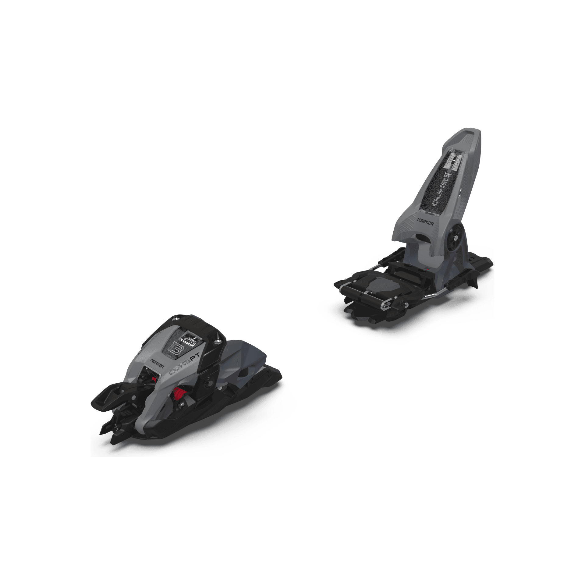 Marker Duke PT 13 Alpine Touring Binding Ski Bindings - Touring Bindings - Freeride Marker 100 Gray/Black
