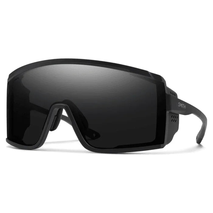Smith Pursuit Glacier Sunglasses Eyewear - Sunglasses Smith Optics Matte Black | ChromaPop Black