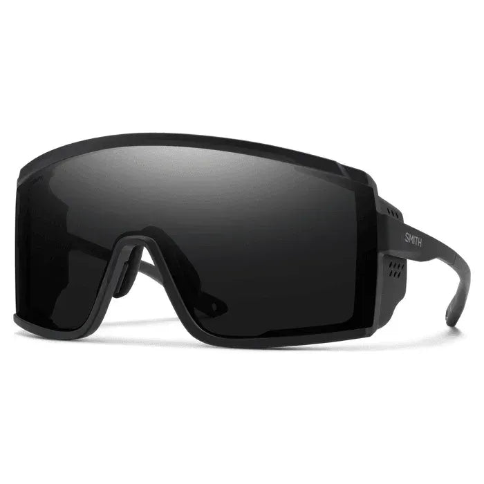Smith Pursuit Glacier Sunglasses Eyewear - Sunglasses Smith Optics Matte Black | ChromaPop Black