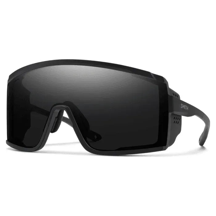 Smith Pursuit Glacier Sunglasses Eyewear - Sunglasses Smith Optics Matte Black | ChromaPop Black