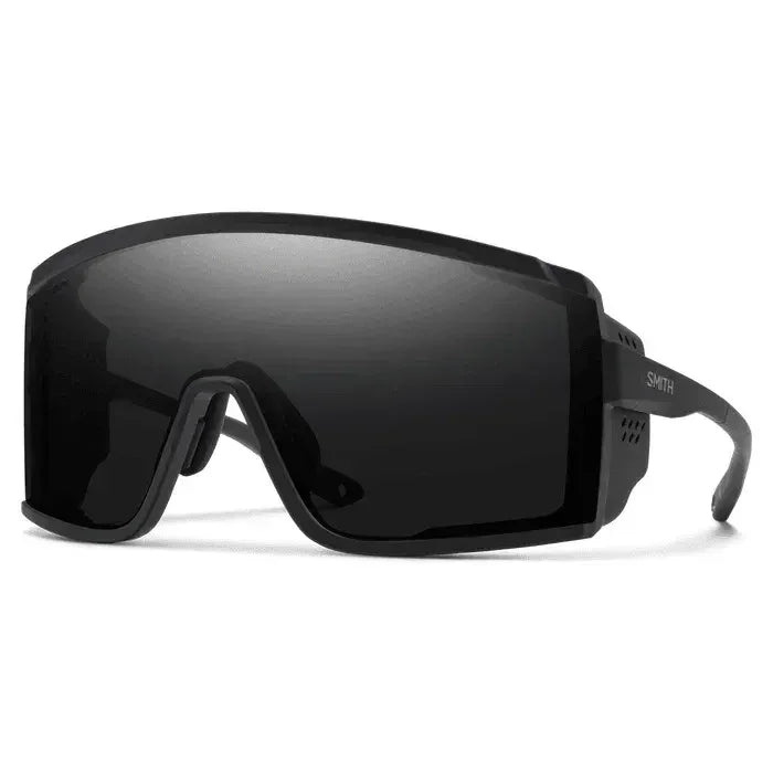 Smith Pursuit Glacier Sunglasses Eyewear - Sunglasses Smith Optics Matte Black | ChromaPop Black