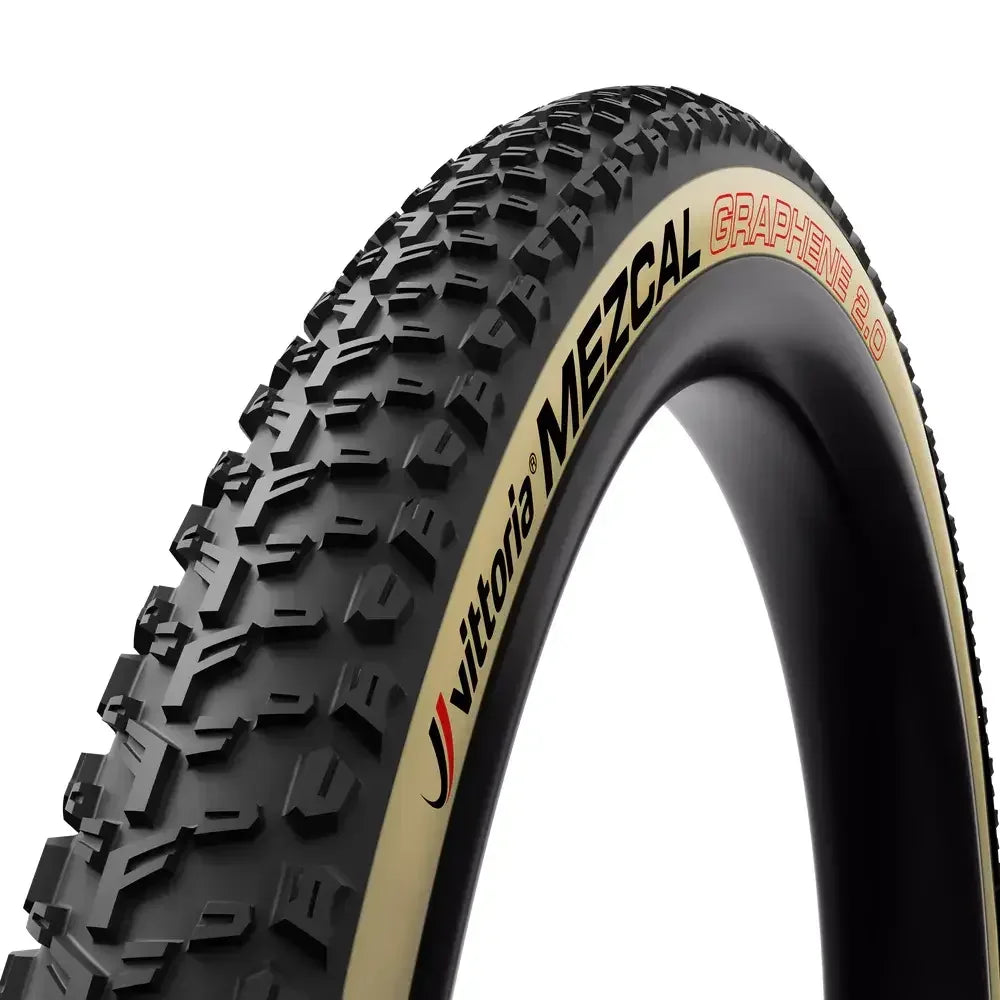 Vittoria Mezcal III Tire - 29 x 2.35, TR, Black/Tan, TLR Tires and Tubes - Mountain Tires - 29" Vittoria