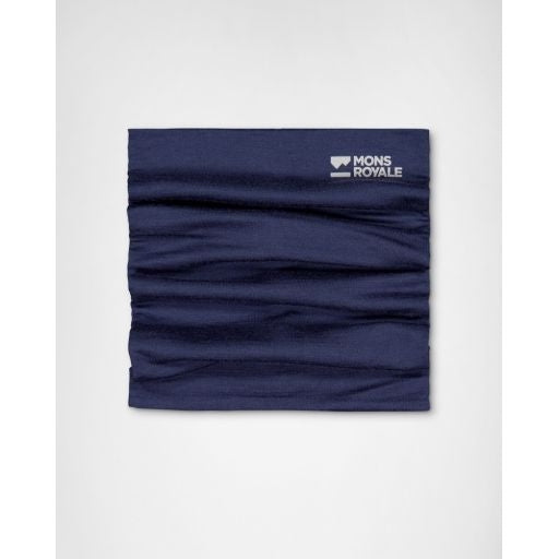 Mons Royale Double Up 100% Merino Neckwarmer Winter Apparel - Hats and Beanies Mons Royale Midnight