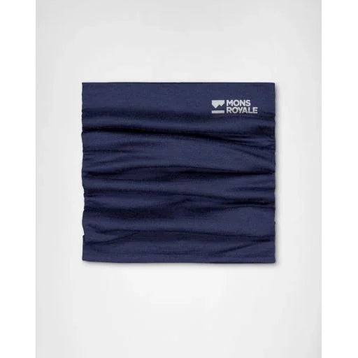 Mons Royale Double Up 100% Merino Neckwarmer Winter Apparel - Hats and Beanies Mons Royale Midnight
