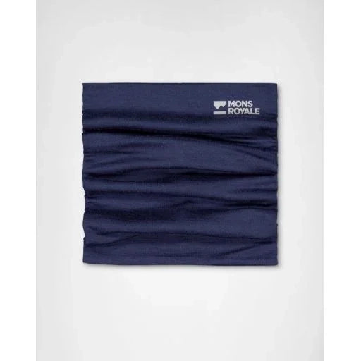 Mons Royale Double Up 100% Merino Neckwarmer Winter Apparel - Hats and Beanies Mons Royale Midnight