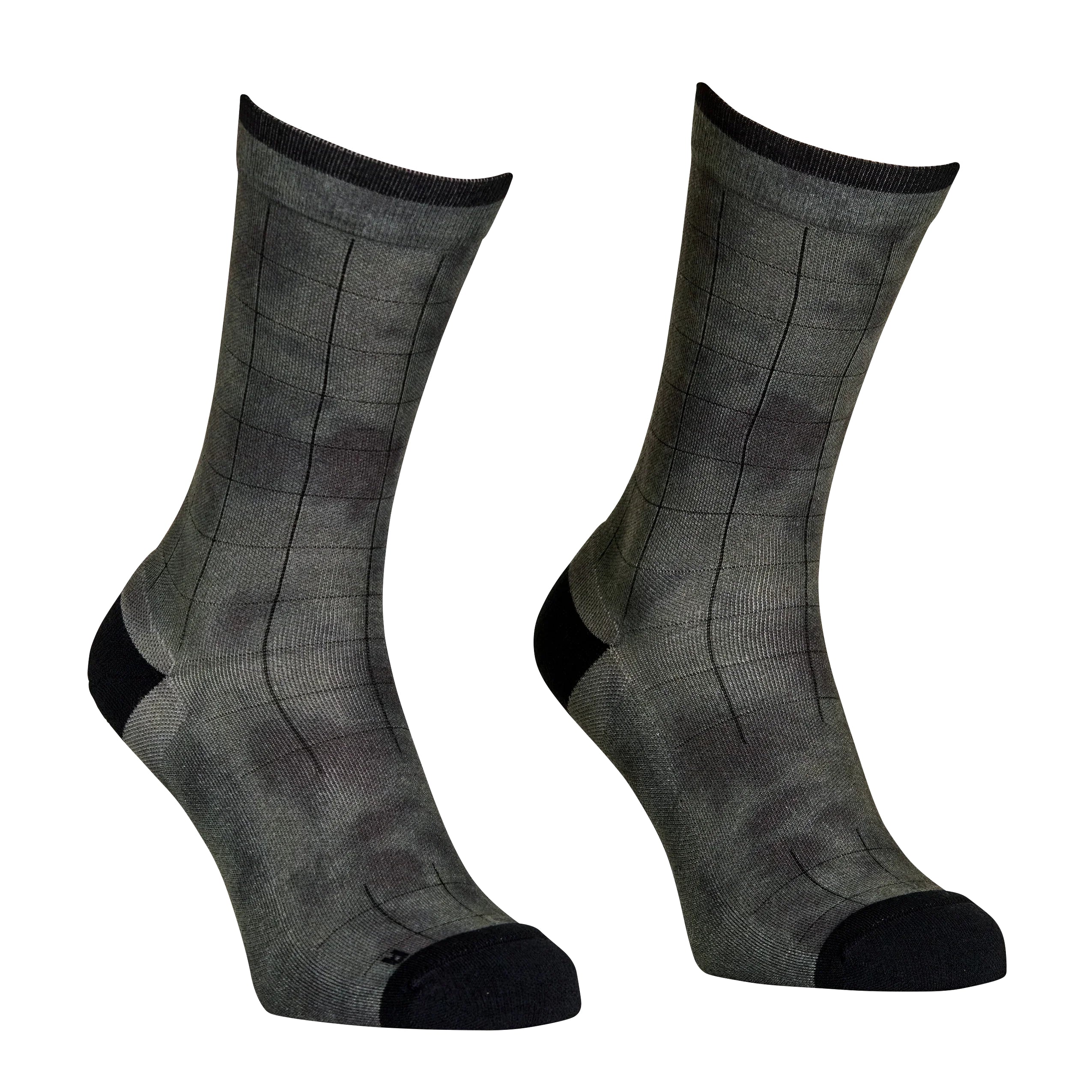 Ortovox M MTB Mid Sock Cycling Apparel - Socks Ortovox 39-41 Dark Wild Herbs