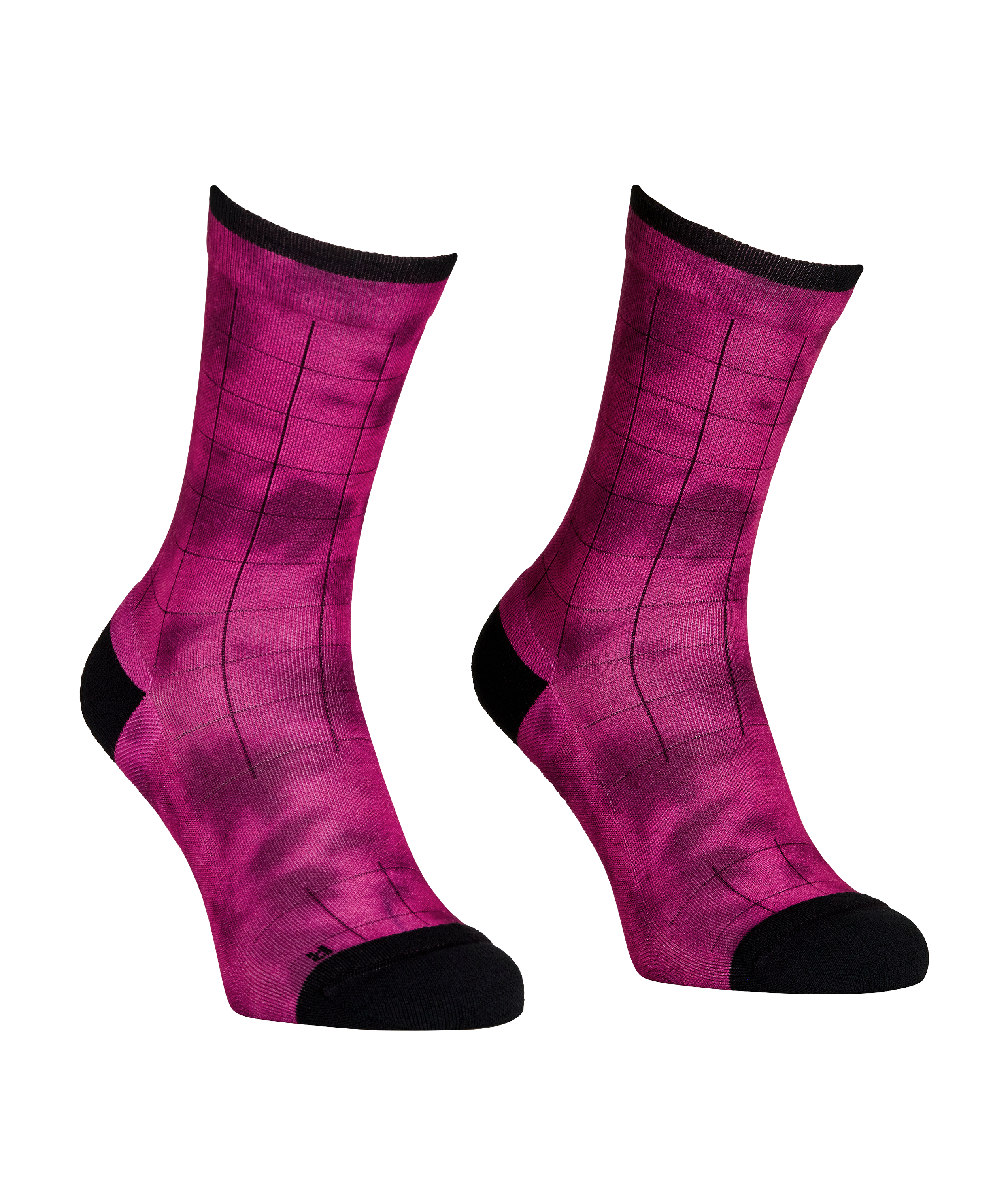 Ortovox W MTB Mid Sock Pink Splash - hero