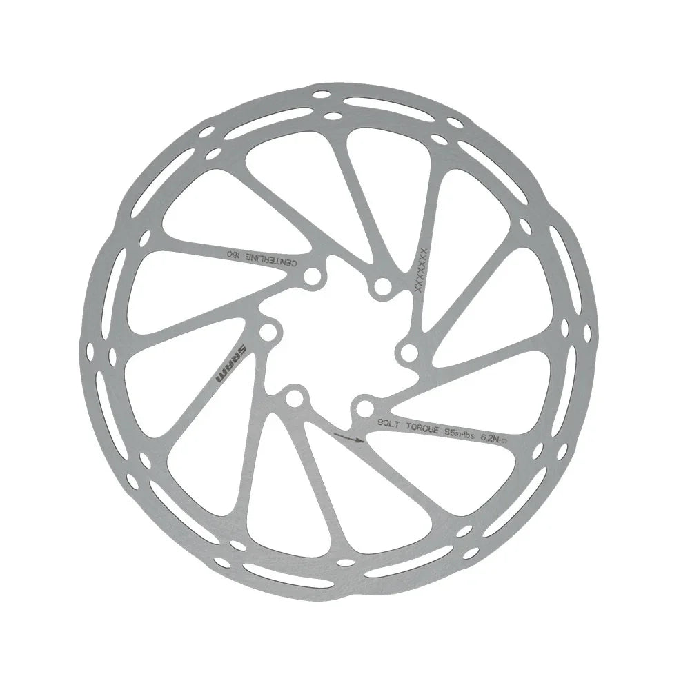 SRAM CenterLine Center-Lock 160mm Rotor with Rounded Edge Cycling Parts - Brake - Disc Brake Rotors SRAM