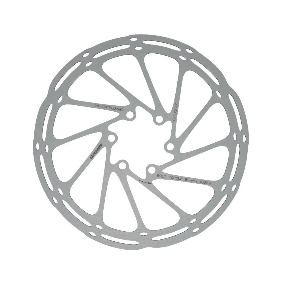 SRAM CenterLine Center-Lock 160mm Rotor with Rounded Edge Cycling Parts - Brake - Disc Brake Rotors SRAM
