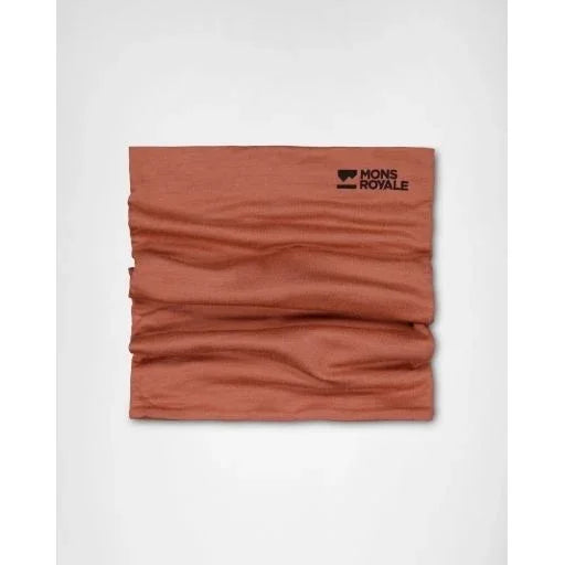 Mons Royale Double Up 100% Merino Neckwarmer Winter Apparel - Hats and Beanies Mons Royale Canyon Rose