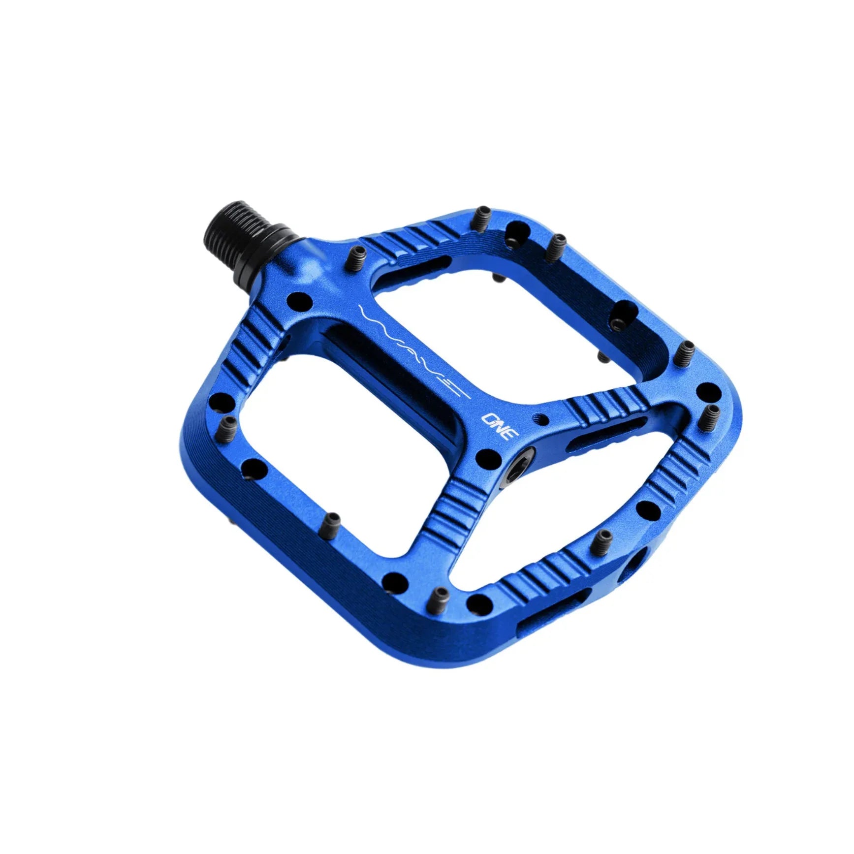 OneUp Components Wave Platform Pedals Cycling Parts - Pedal - Mountain Flat Pedal OneUp Components Dark Blue
