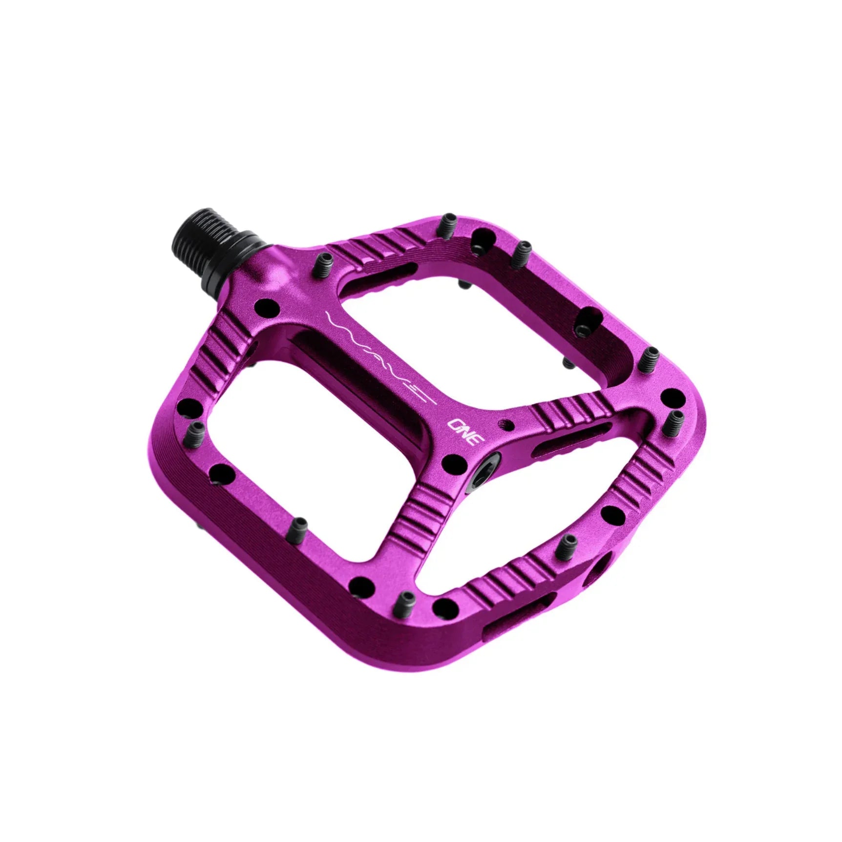 OneUp Components Wave Platform Pedals Cycling Parts - Pedal - Mountain Flat Pedal OneUp Components Purple
