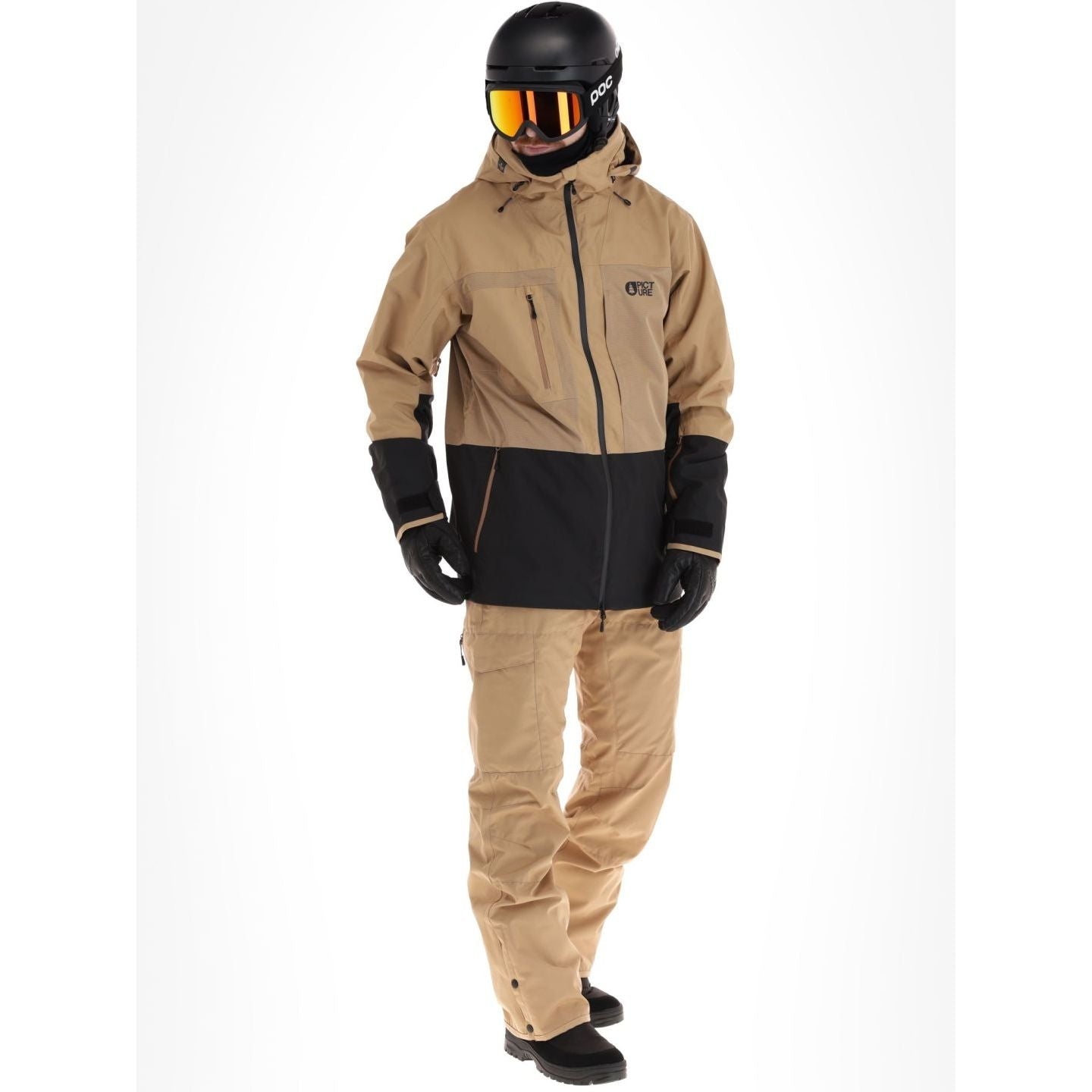Picture M Track Jacket Winter Apparel - Winter Apparel Mens Hardshell Top Picture Organic Clothing