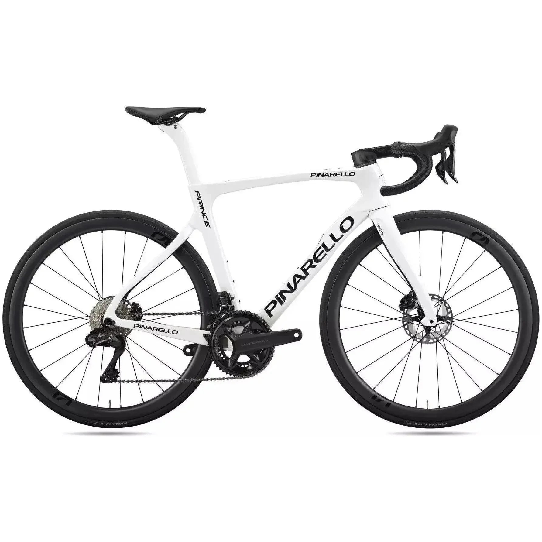 Pinarello 22 Prince Disc Ui2 Crb wheels All A214 White 54.5 Bicycle - Road Bikes Pinarello