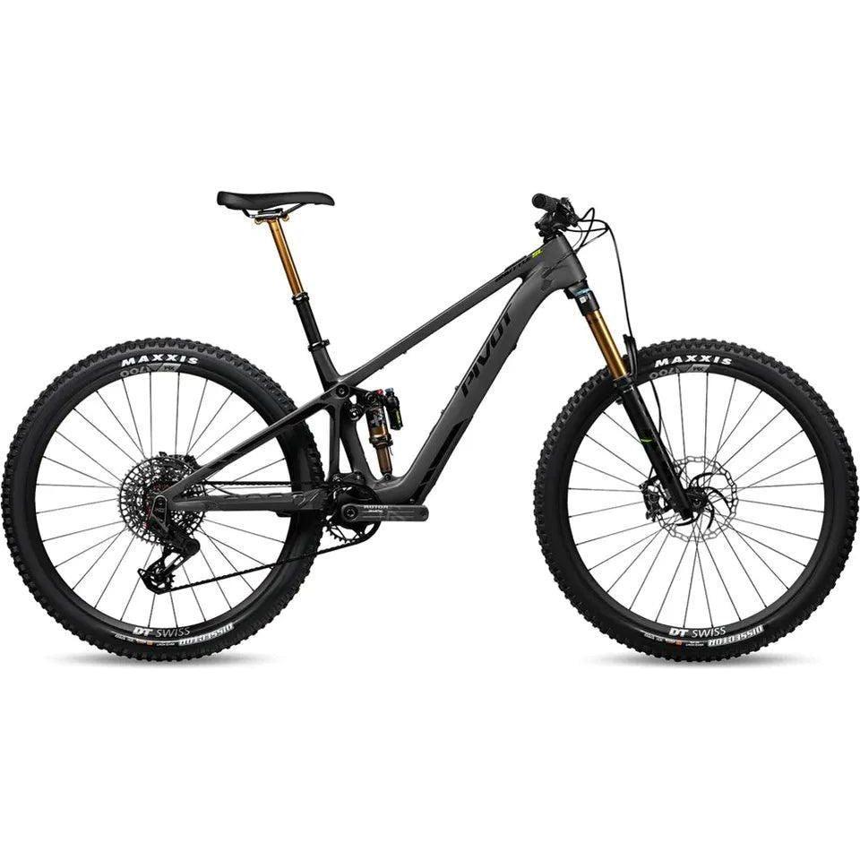 Pivot 23 Shuttle SL Pro X0 AXS w/Alloy Wheels Bicycle - E-Bikes - Mountain - Full Suspension Pivot Cycles Small Black Lime