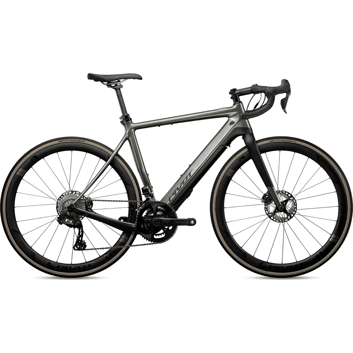 Pivot 21 E-Vault Pro GRX w/alloy wheels Bicycle - E-Bikes - Road and Gravel Pivot Cycles Large Glacial Green Metallic