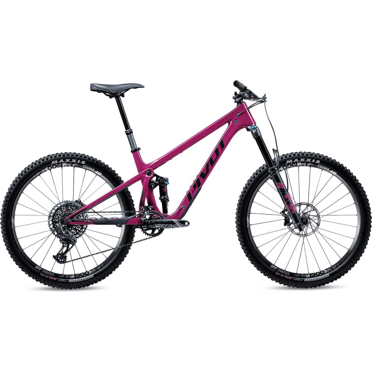 Pivot Shadowcat Ride GX/X01 Alloy Bicycle - Mountain - Trail Pivot Cycles Large Danger Fruit