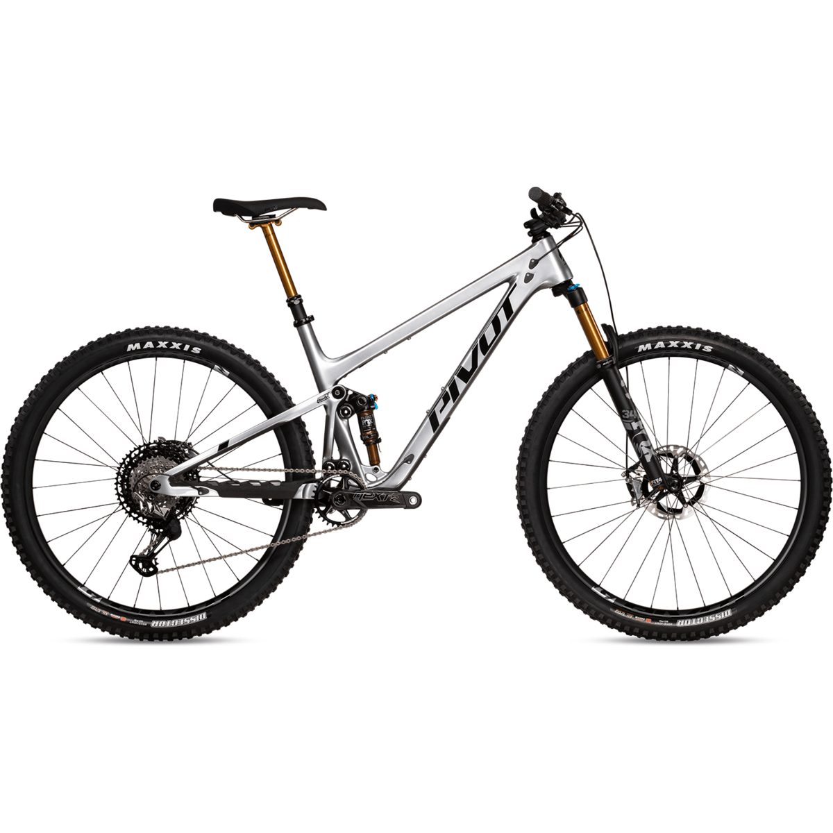 Pivot Trail 429 Pro X0 Eagle Carbon Bicycle - Mountain - Trail Pivot Cycles Large Silver