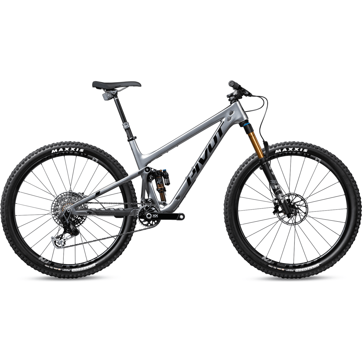 Pivot Trail 429 Team XX Eagle Carbon Bicycle - Mountain - Trail Pivot Cycles Large Silver