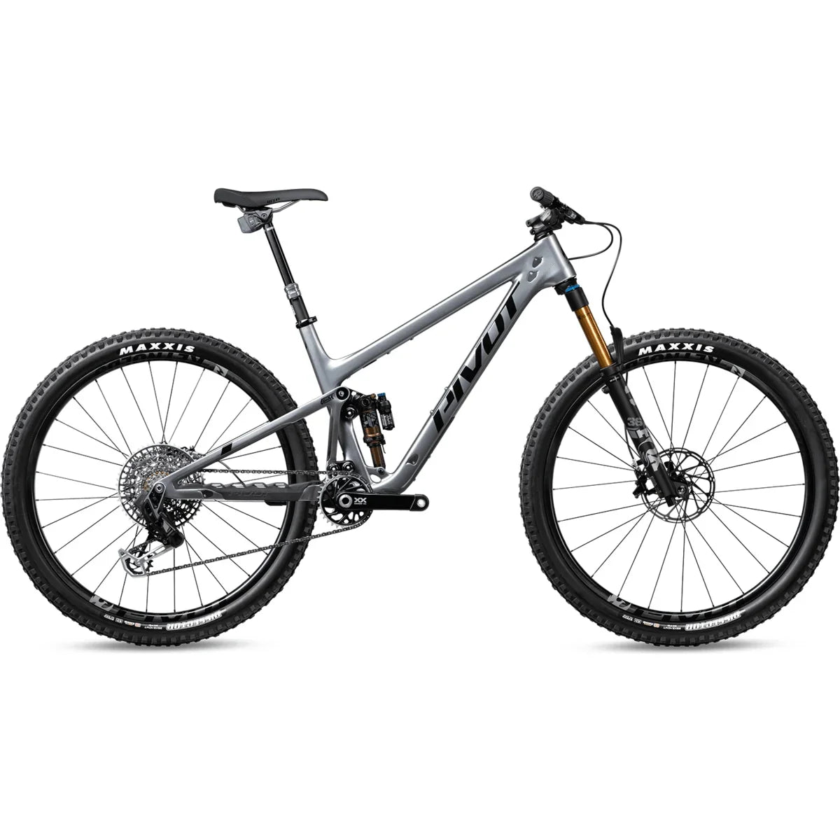 Pivot Trail 429 Team XX Eagle Carbon Bicycle - Mountain - Trail Pivot Cycles Large Silver