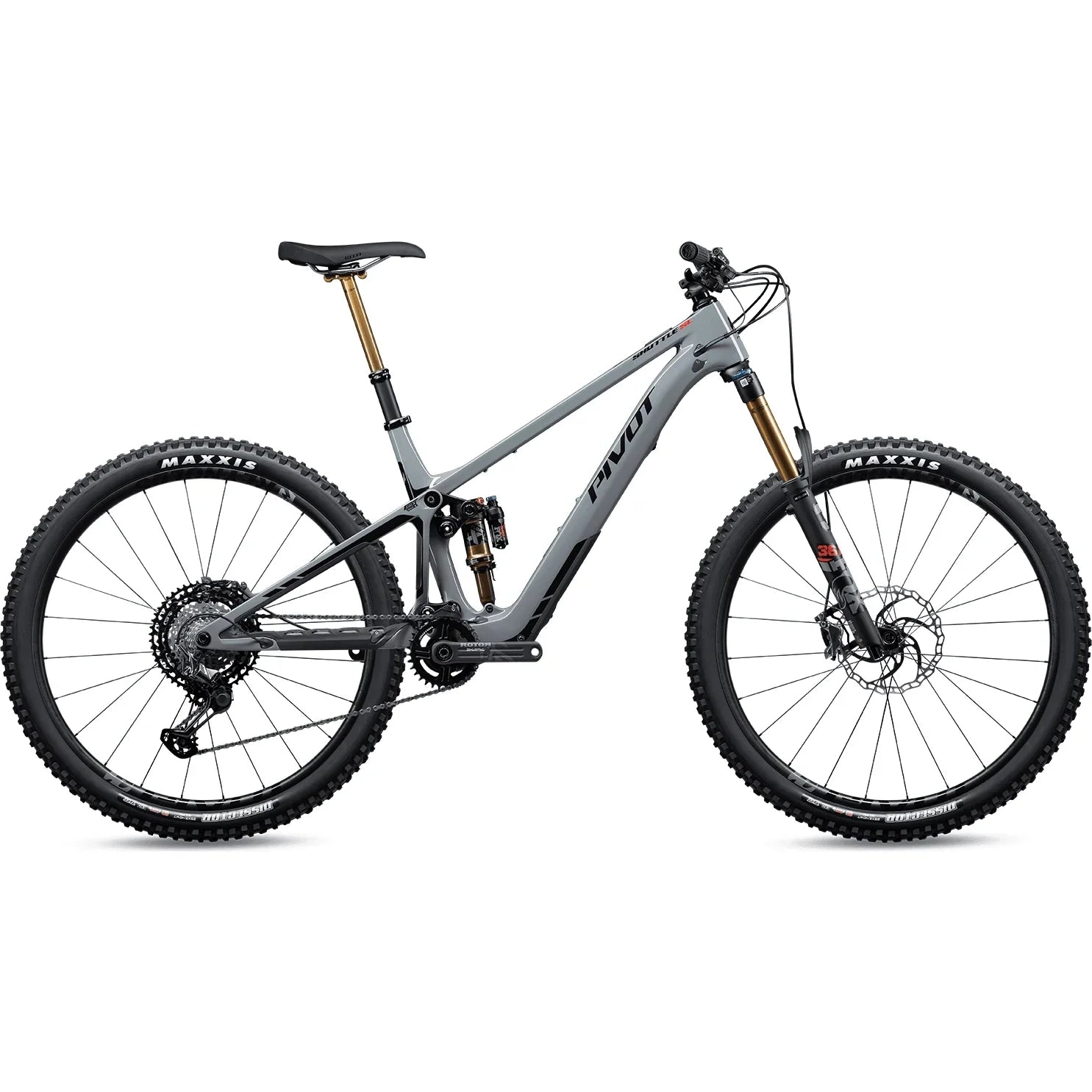 Pivot Shuttle SL Team XTR w/Carbon Wheels Bicycle - E-Bikes - Mountain - Full Suspension Pivot Cycles Small Desert Sage Green