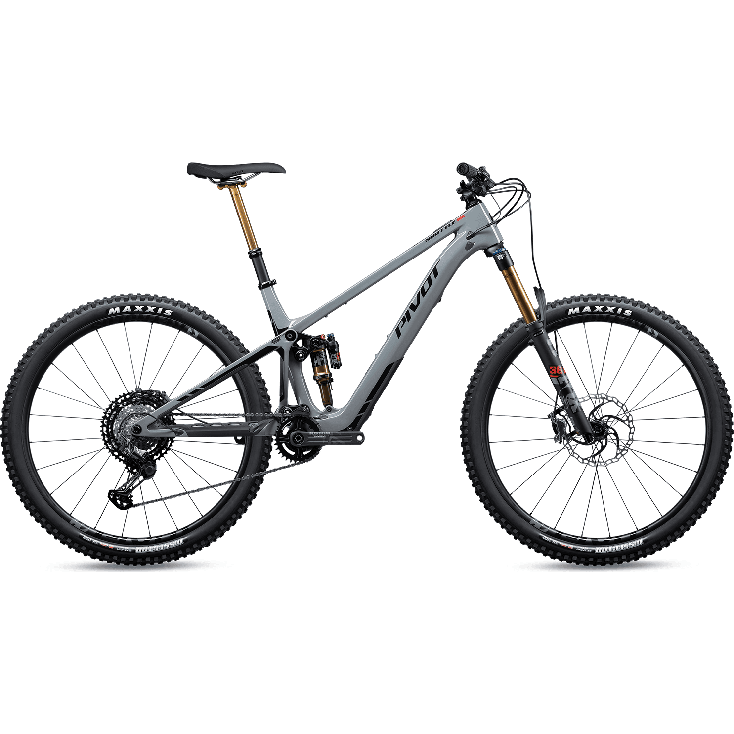 Pivot Shuttle SL Team XTR w/Carbon Wheels Bicycle - E-Bikes - Mountain Pivot Cycles Small Desert Sage Green