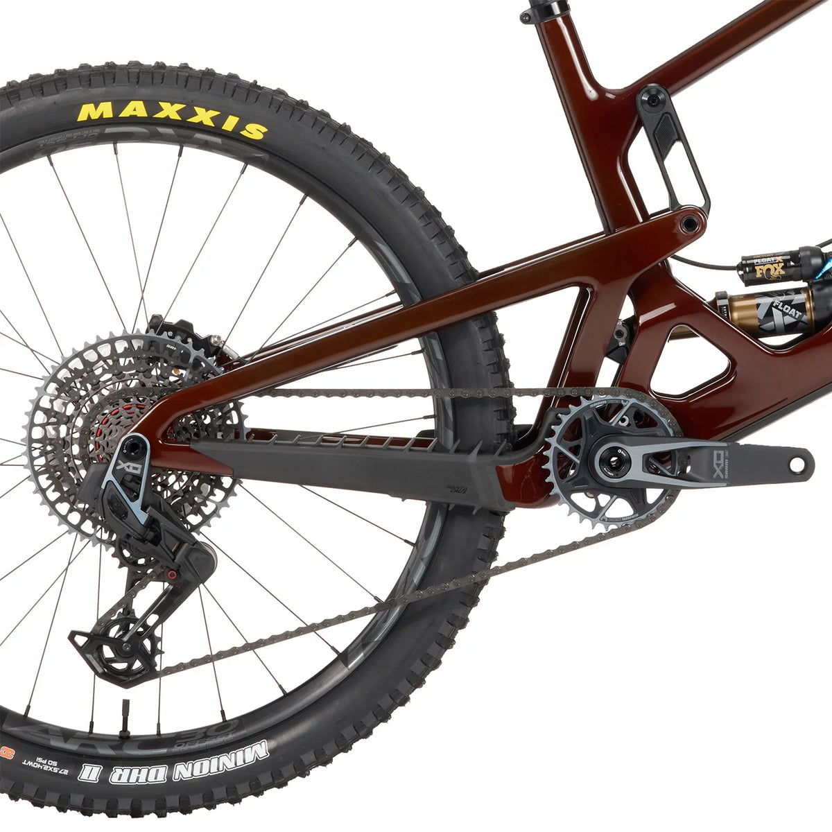 (Used) Santa Cruz Bronson 5 CC MX 25 X0 AXS-Kit Medium Root Beer Bicycle - Mountain - Trail Cripple Creek Backcountry