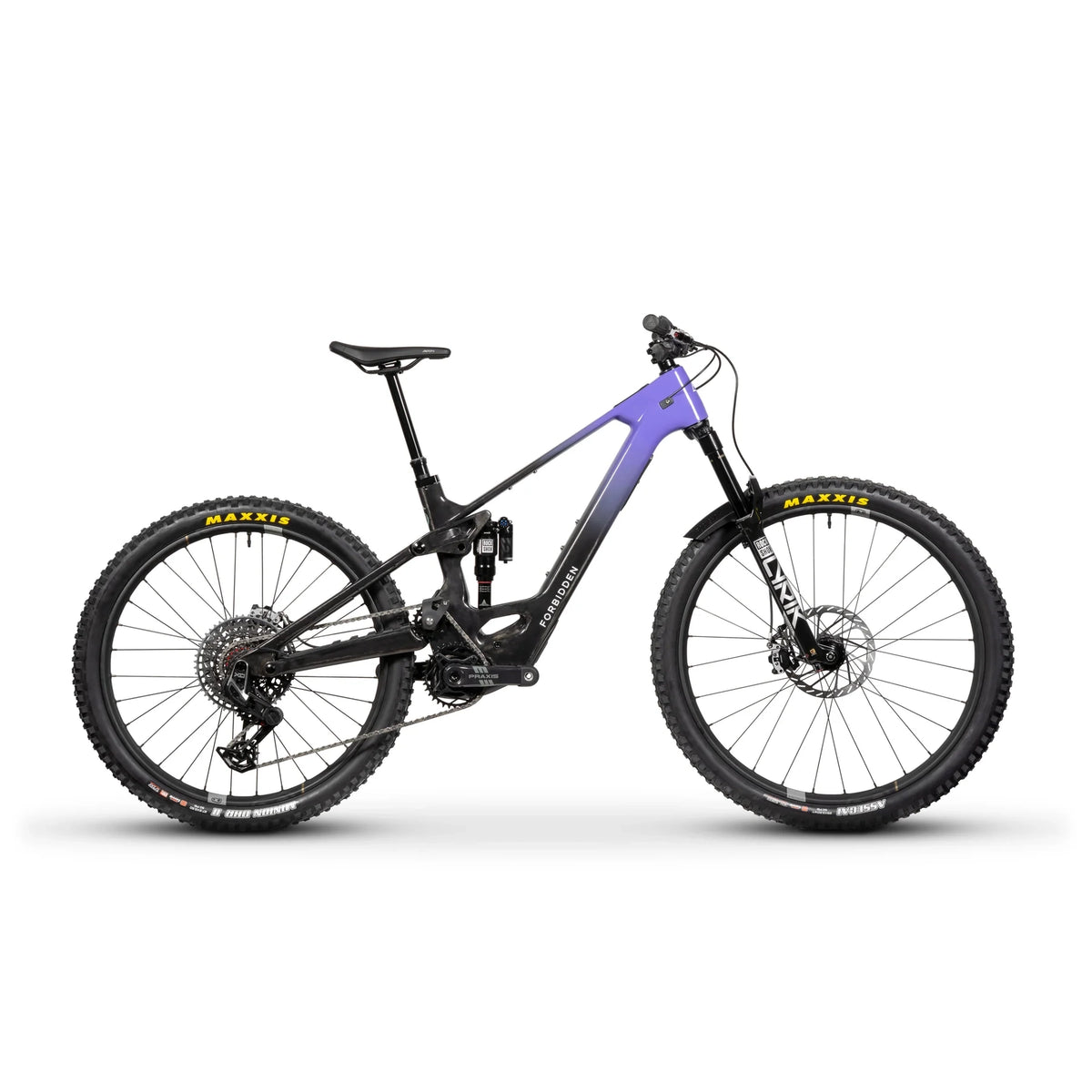 Forbidden Druid LitE 3 MX Bicycle - E-Bikes - Mountain - Full Suspension Forbidden S1 Ride The Lightning