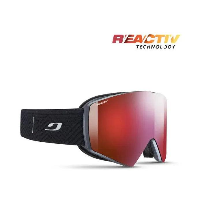 Julbo Razor Edge Black REACTIV 0-4 High Contrast - Black Eyewear - Goggles Julbo